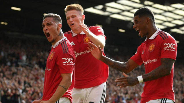  曼联新援安东尼首秀破门，滕哈格变阵收奇效  